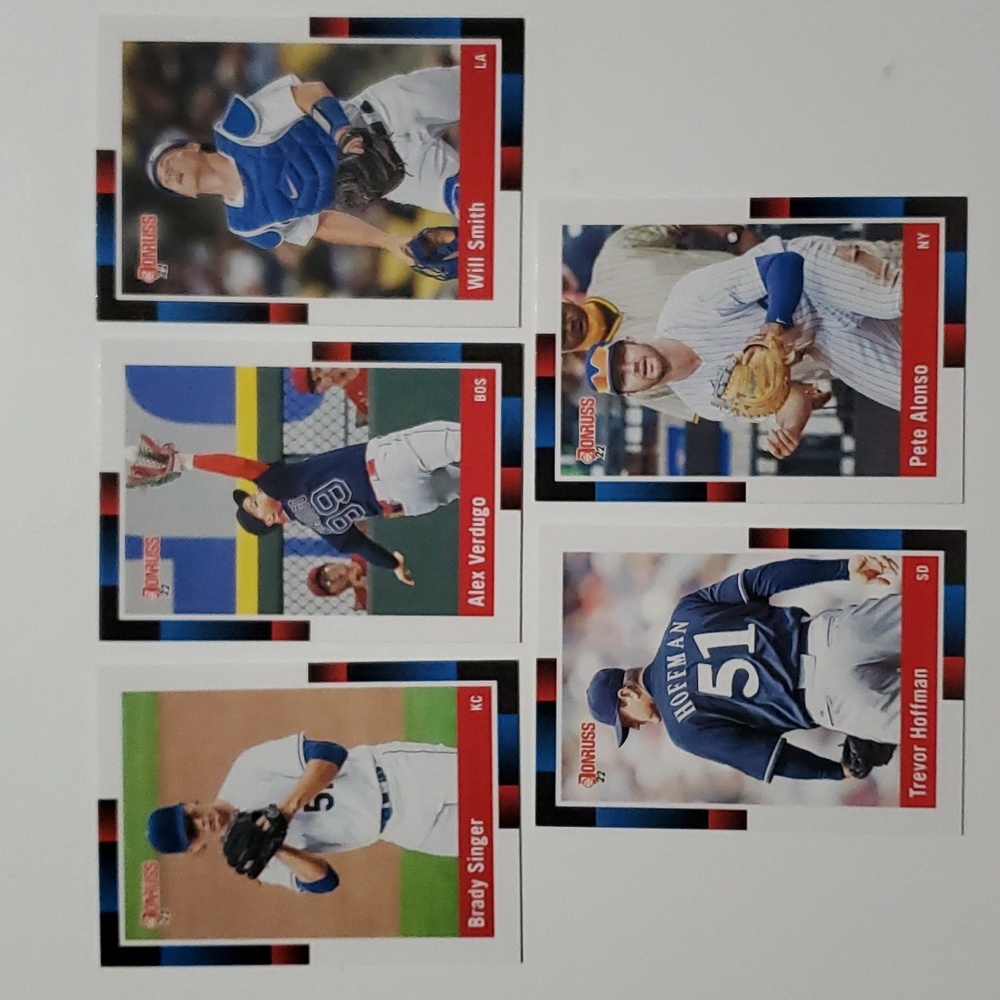 5 - 2022 Donruss 1988 Retro Cards